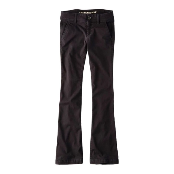 American Eagle Denim X Kick Bootcut Cotton Twill Pant - Picture 1 of 15